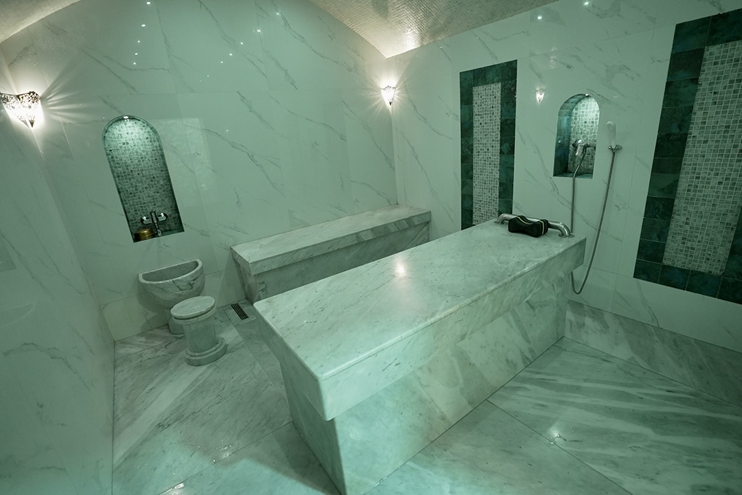 Cabine de hammam privée